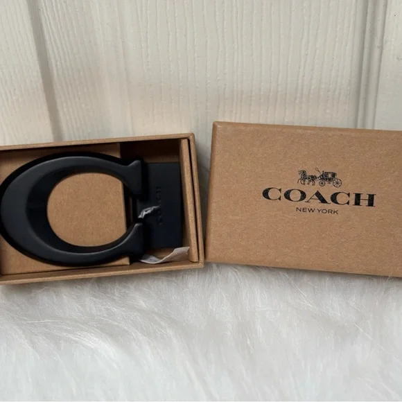 NEW Coach Boxed Sculpted Signature Belt Buckle CE864 - Picture 5 of 10